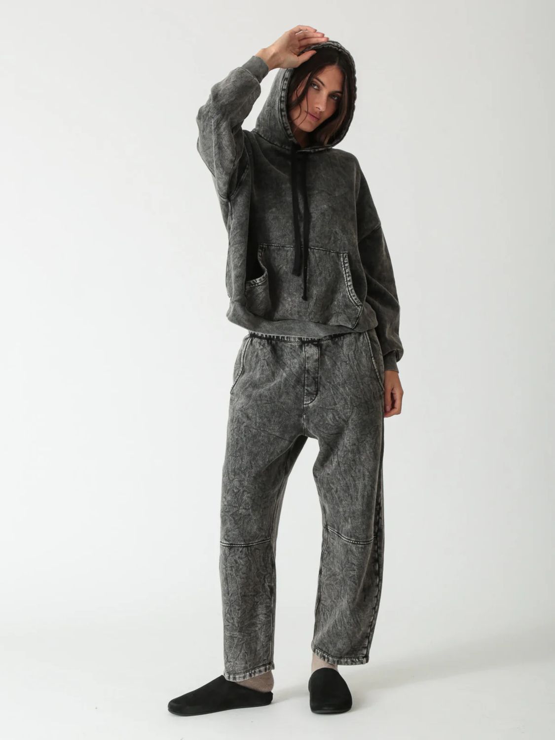 Electric and Rose, Barrel Sweatpant, Acid Onyx