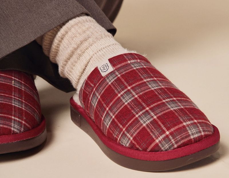 Brunch, Plaid Slippers