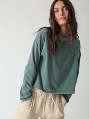 Electric and Rose, Lane Longsleeve Tee, Vintage Wash