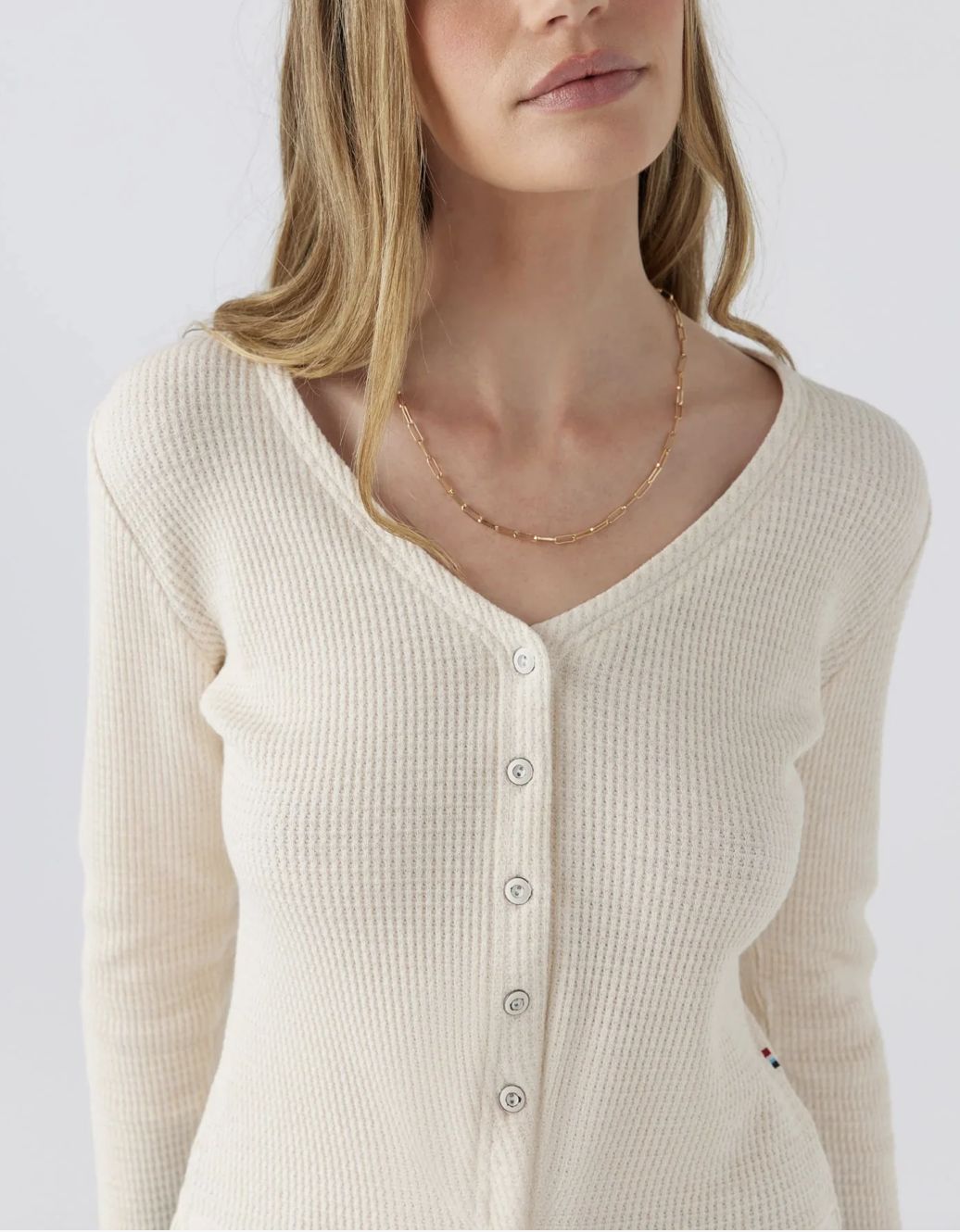 Sol Angeles, Charlie Thermal Cardigan, Oatmeal