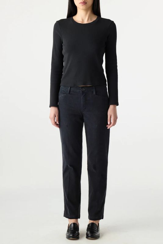 AMO Denim, LIbby Trouser, Black