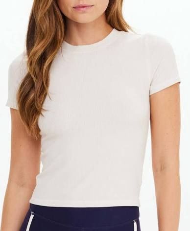 The Upside, Shelter Fitted Tee, cream