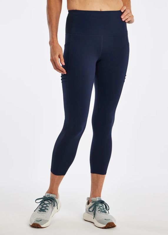 Oiselle, Pocket Jogger 3/4 Tights, Blue