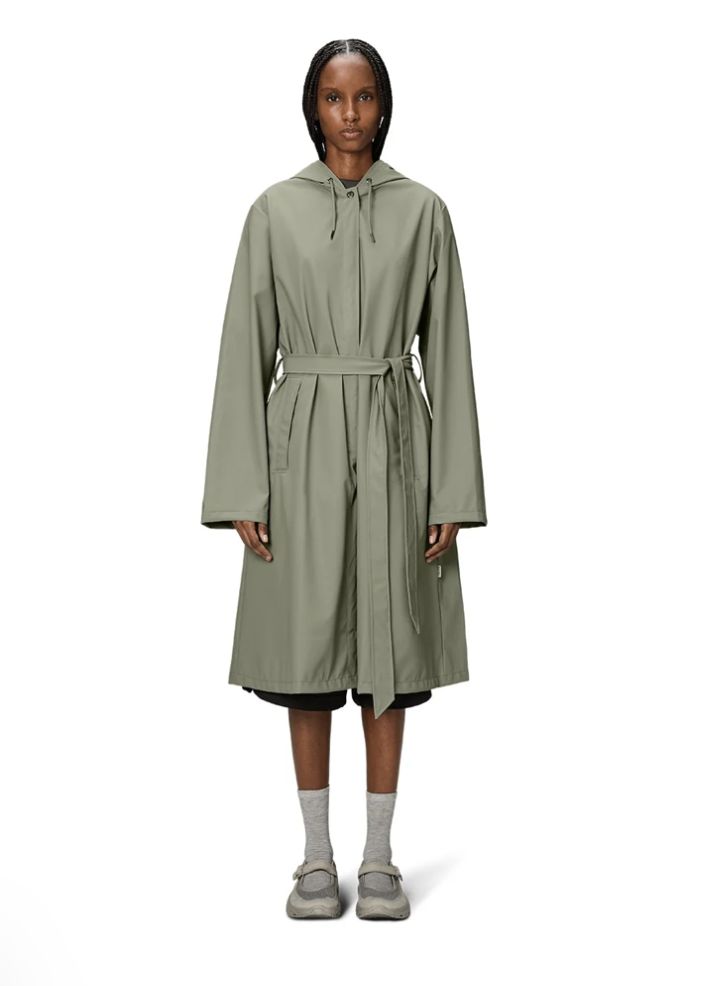Rains, A-Line Longer Jacket
