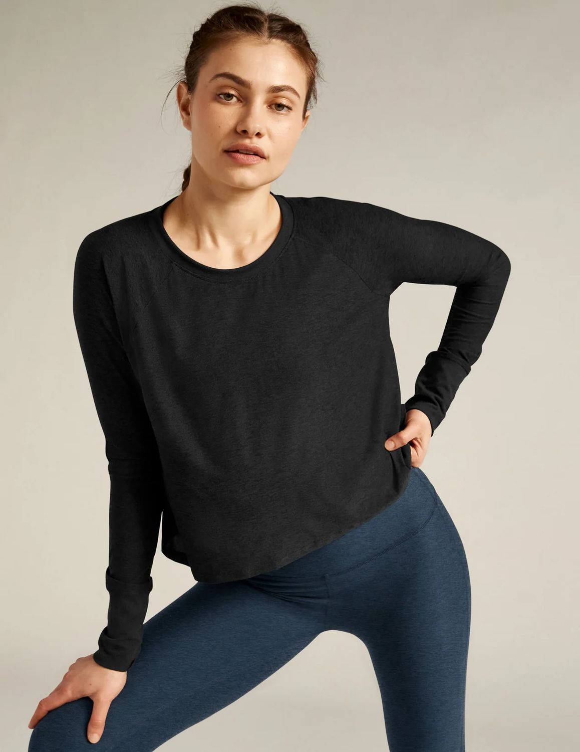Beyond Yoga, LWSD7792, Featherweight Daydream Pullover