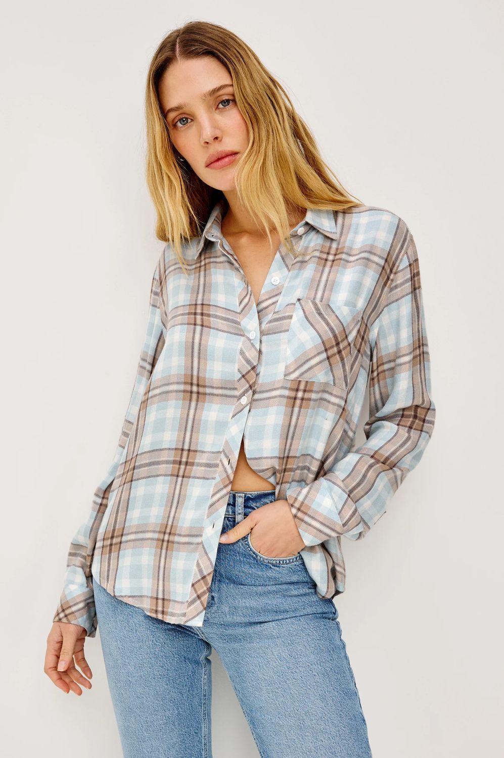 Rails, Hunter, Chambray Ivory Dune