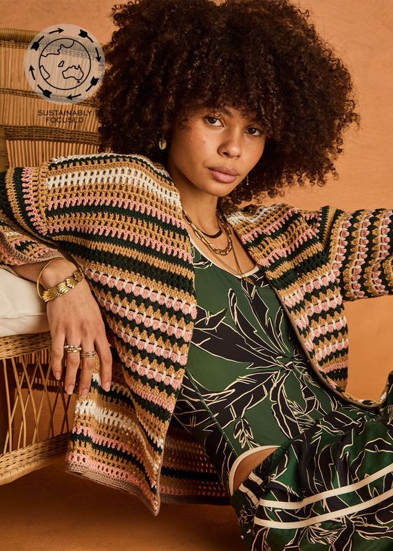 The Upside, Bohemia Mari Crochet Jacket