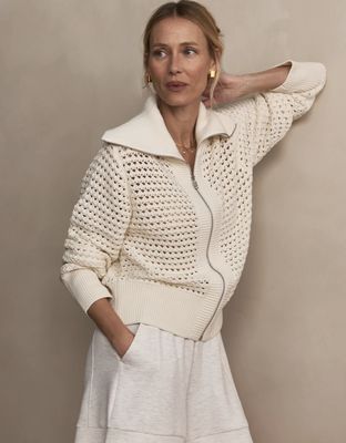 Varley, Eloise Full Zip Knit