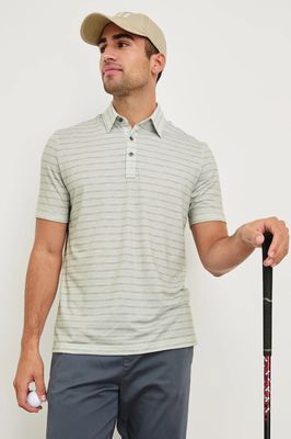 Rails, Merced Golf Polo, SASHIKO BORDER WHITE