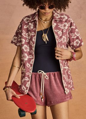 The Upside, COCOS LUCIE DRAWSTRING SHORT, Pink