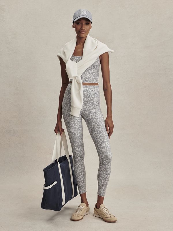 Varley, Freesoft High Rise Legging 25, Ocean Flicker