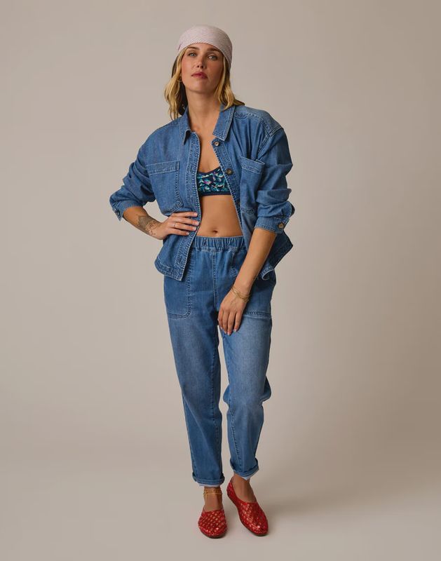 Carve Designs, Flora Shacket, Magnolia