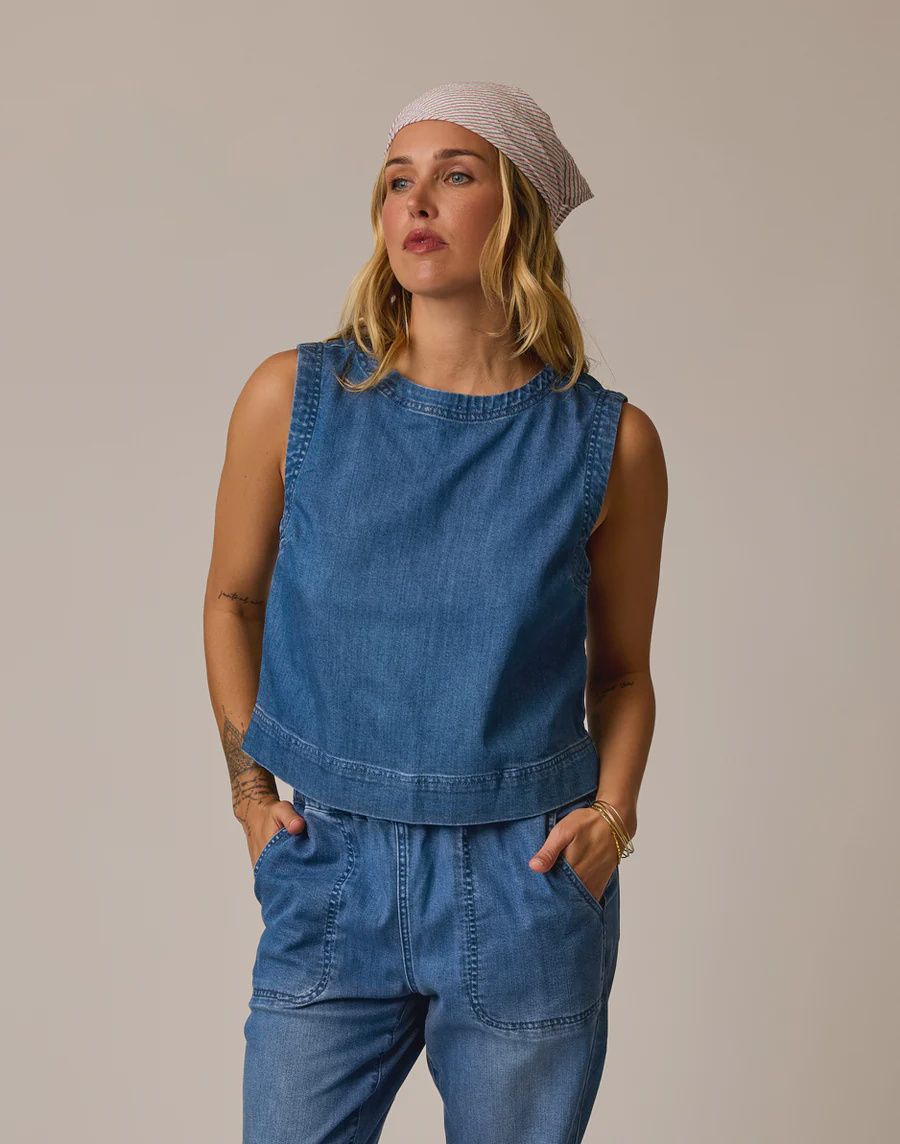 Carve Designs, Susie Denim Tank