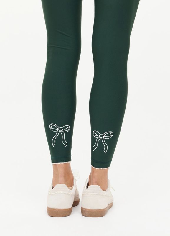 The Upside, RACQUET 25IN POCKET MIDI PANT, Racing Green