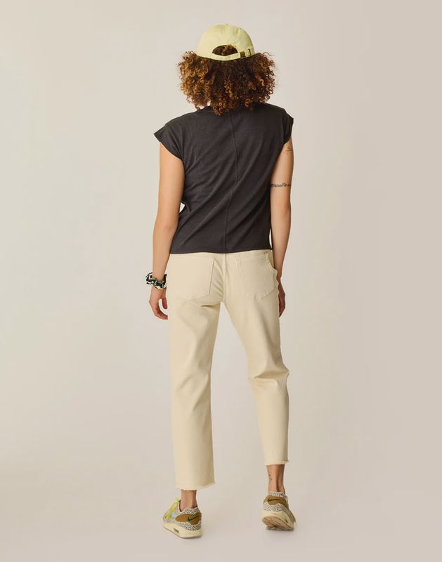 Carve Designs, Austin Crop Jean, Ecru