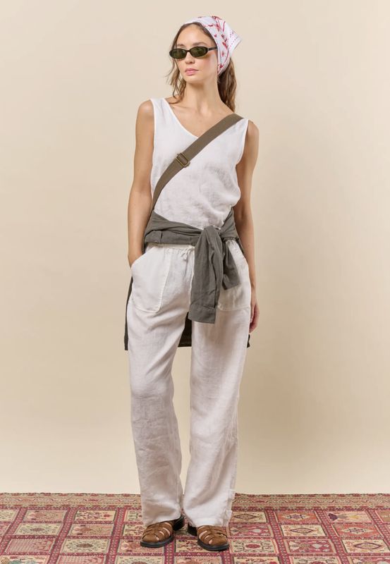 Amundsen, Safari Linen Pants, Womens