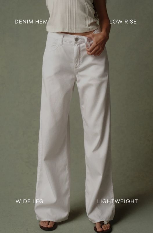 AMO Denim, Regina, White