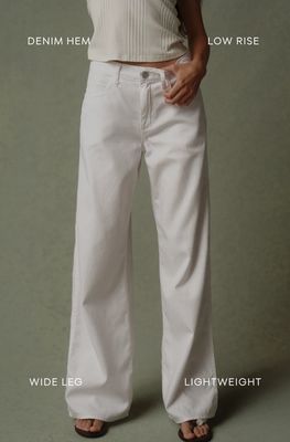 AMO Denim, Regina, White