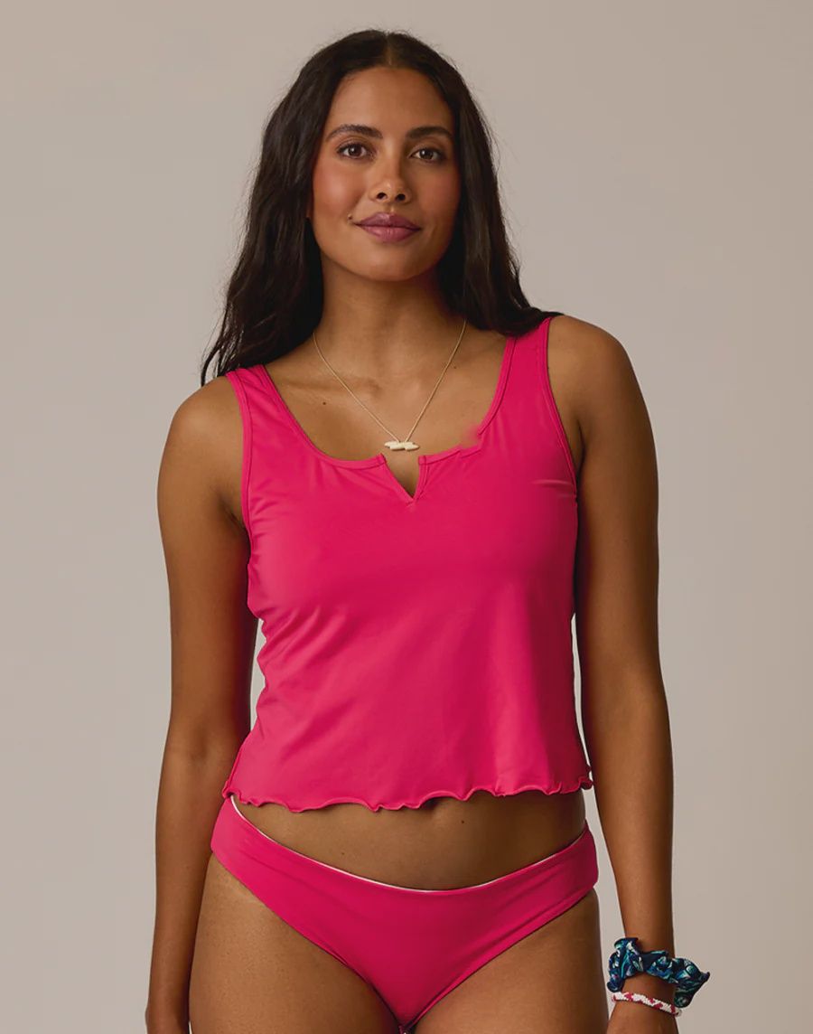 Carve Designs, Vida Notchneck Tankini, Watermelon: