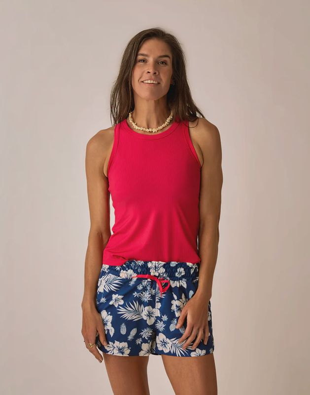 Carve Designs, Lyra Rib Tank, Watermelon