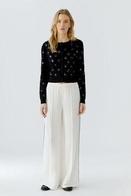 Oui, 97984, Cardigan, Black
