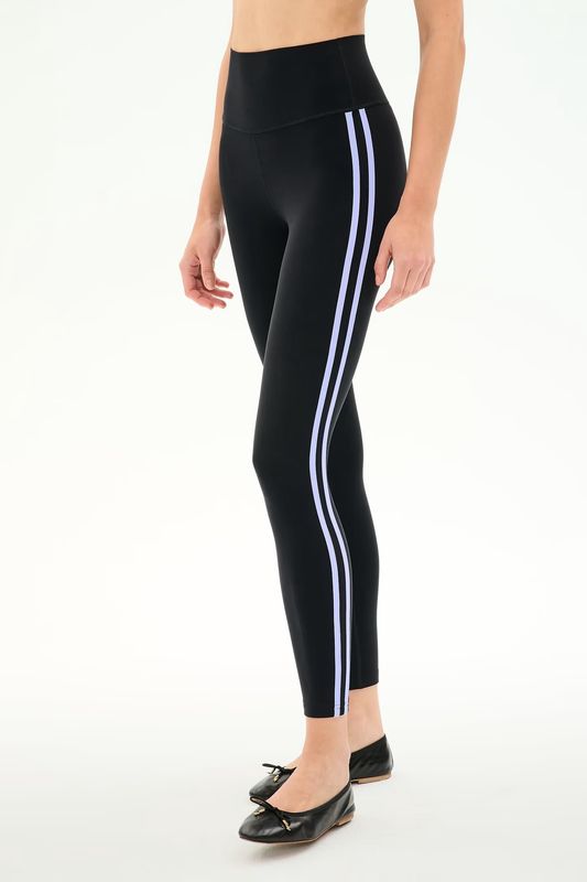 Splits59, Ella HW 7/8 Legging, Black/Purple Haze