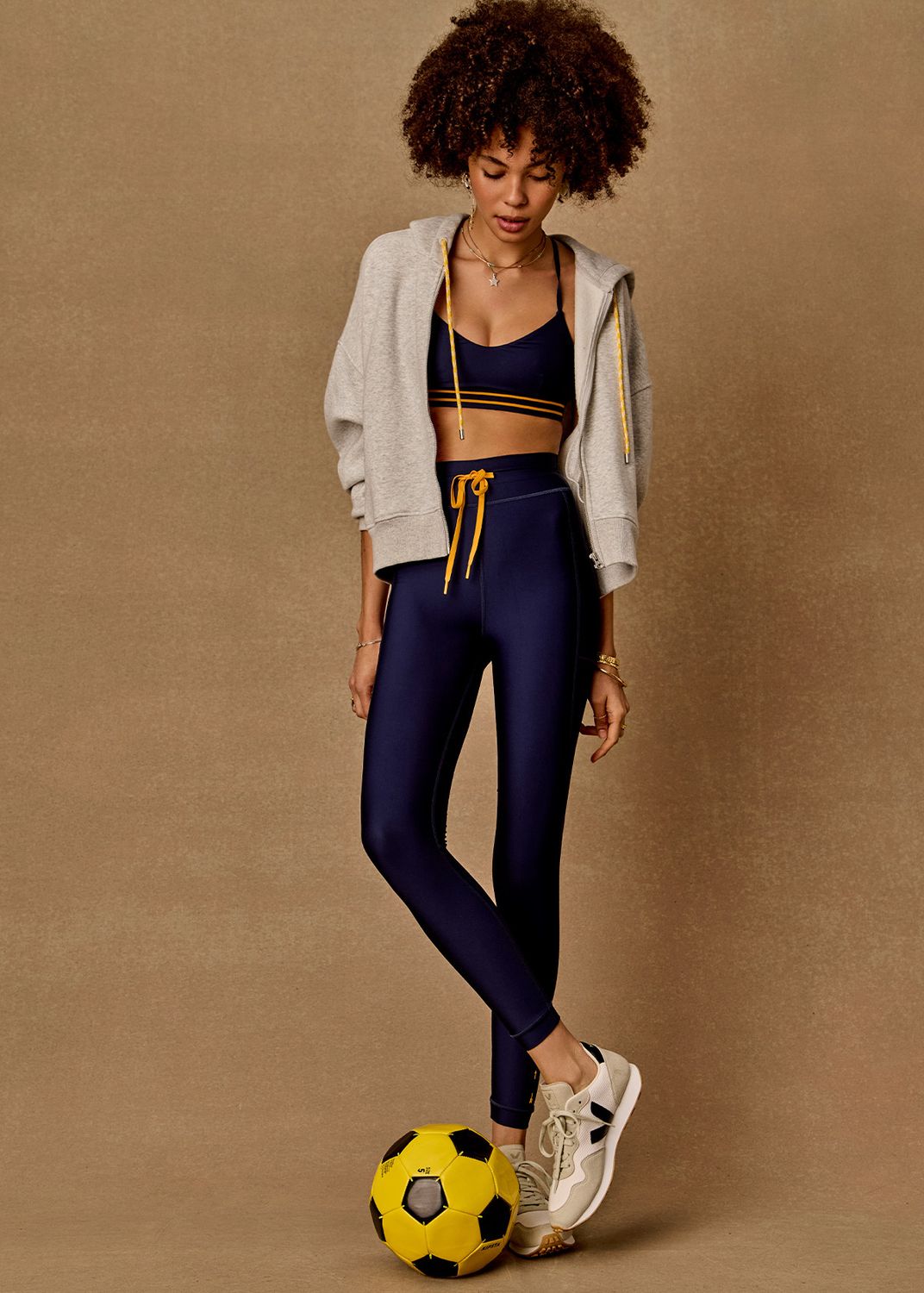 The Upside, Salvador 25in Midi Pant, Navy