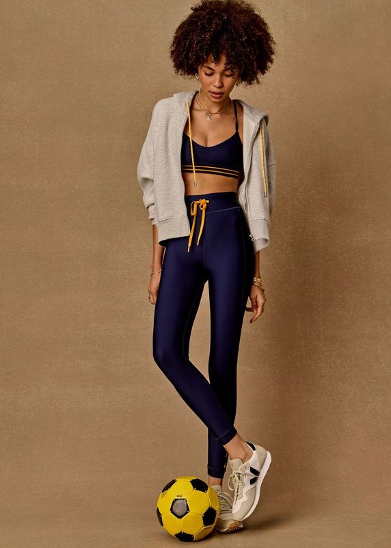 The Upside, Salvador 25in Midi Pant, Navy