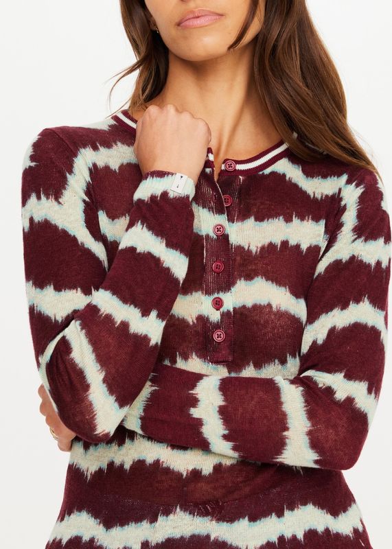 The Upside, Rio Eli Long Sleeve Knit, Tie Dye