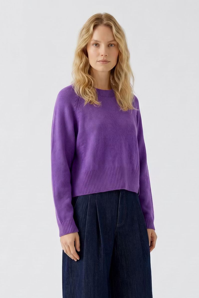 Oui, 98963, Pullover, Amaranth Purple