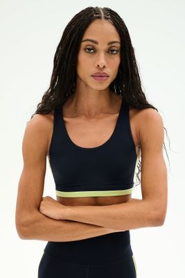 Splits59, Maci Airweight Bra, Indigo/Limeade