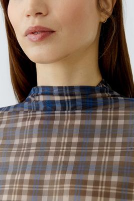 Oui, 99052, Layering Tee, Dark Blue Camel