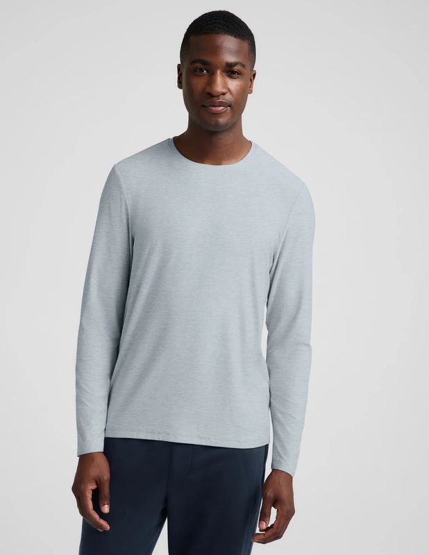 Beyond Yoga, Always Beyond Men's Long Sleeve Crew