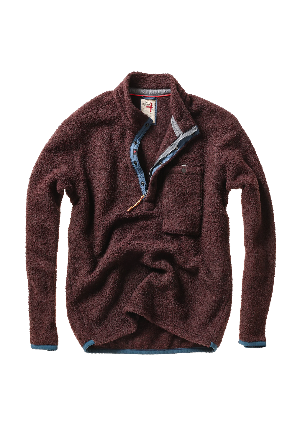 Relwen, Wooly Shag Snap Zip