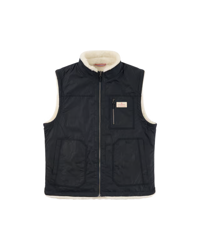 Amundsen, HARVESTER REVERSO WAXED VEST, UNISEX