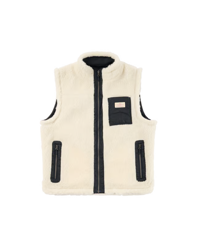 Amundsen, HARVESTER REVERSO WAXED VEST, UNISEX