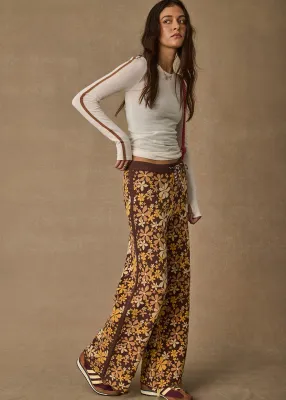 The Upside, COPACABANA JUNIPER KNIT PANT, Floral