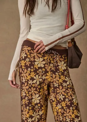 The Upside, COPACABANA JUNIPER KNIT PANT, Floral