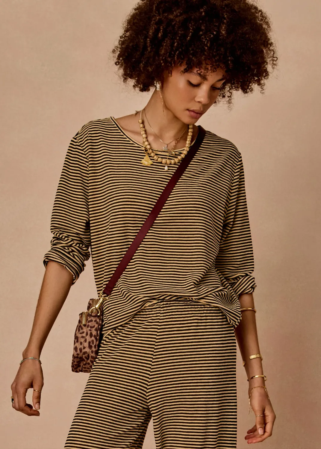 The Upside, SANTOS RIO LONG SLEEVE TOP, Stripe