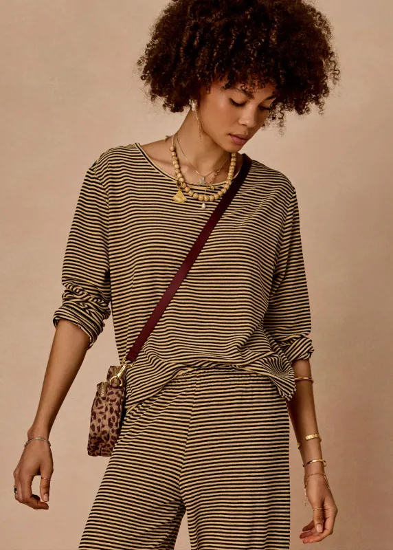 The Upside, SANTOS RIO LONG SLEEVE TOP, Stripe
