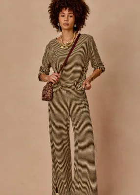 The Upside, SANTOS ADRIEL SPLIT PANT, Stripe