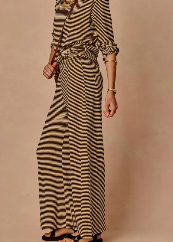 The Upside, SANTOS ADRIEL SPLIT PANT, Stripe