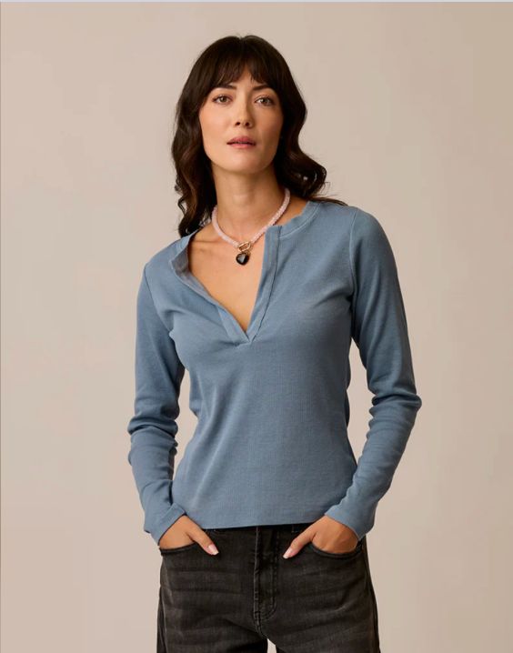 Carve Designs, Ever Longsleeve Henley
