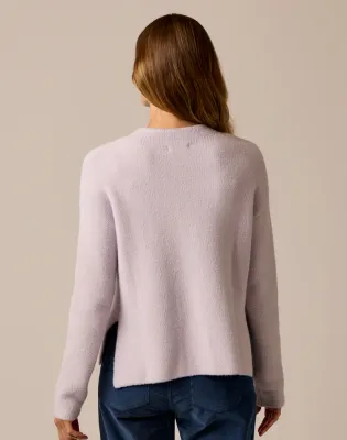 Carve Designs, Olivia Plush Sweater, Dark Dawn Birdseye