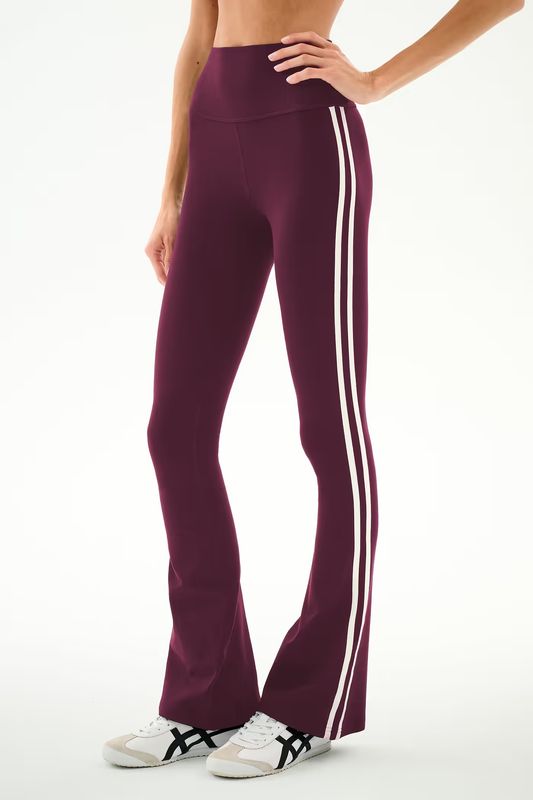 Splits59, Raquel HW Flare 30",  Dark Cherry/Creme