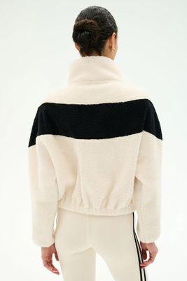 Splits59, Lottie Sherpa Jacket, Creme/Black