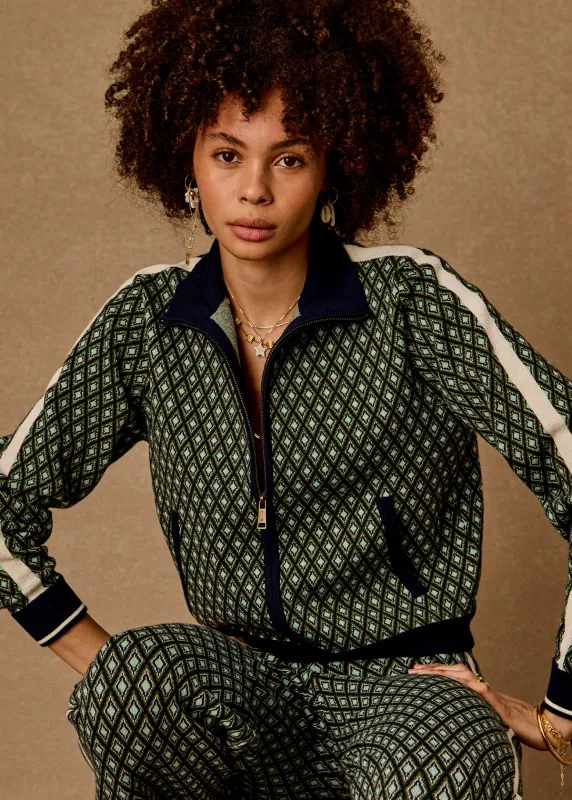 The Upside, VIVA MARGOT KNIT JACKET, GEPO Print
