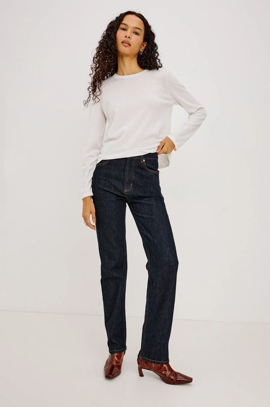 Rails, Cotton Cashmere Long Sleeve Tee