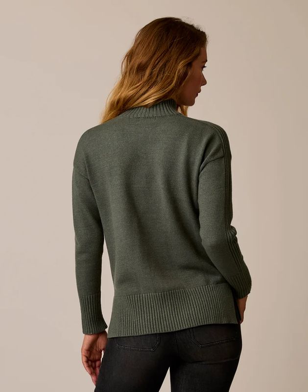 Carve Designs,  Woodward Sweater, Hazel Heather
