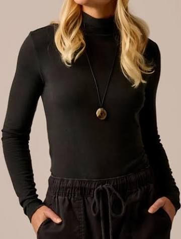 Carve Designs, Lea Tissue Turtleneck